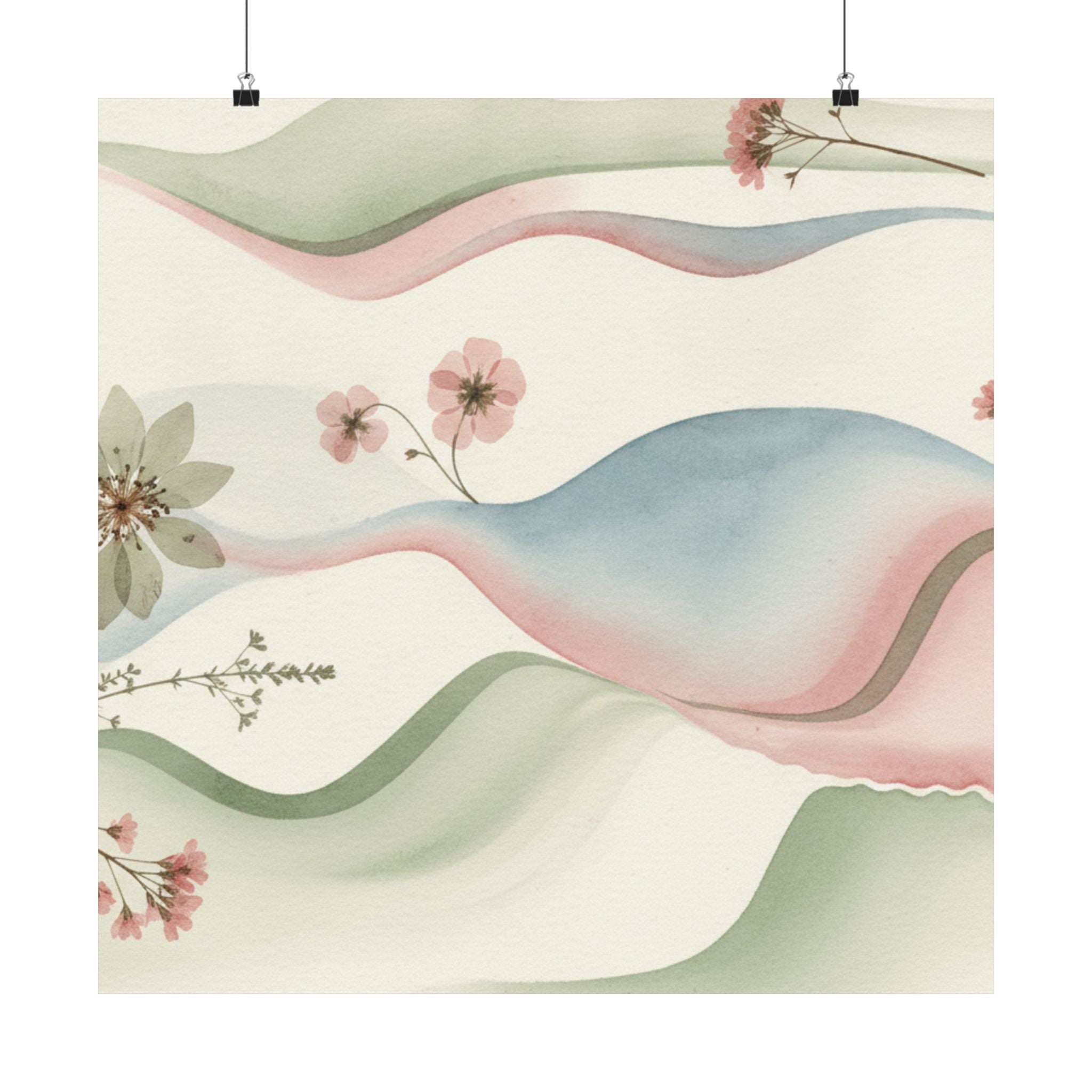 Botanical — Abstract — Matte Poster