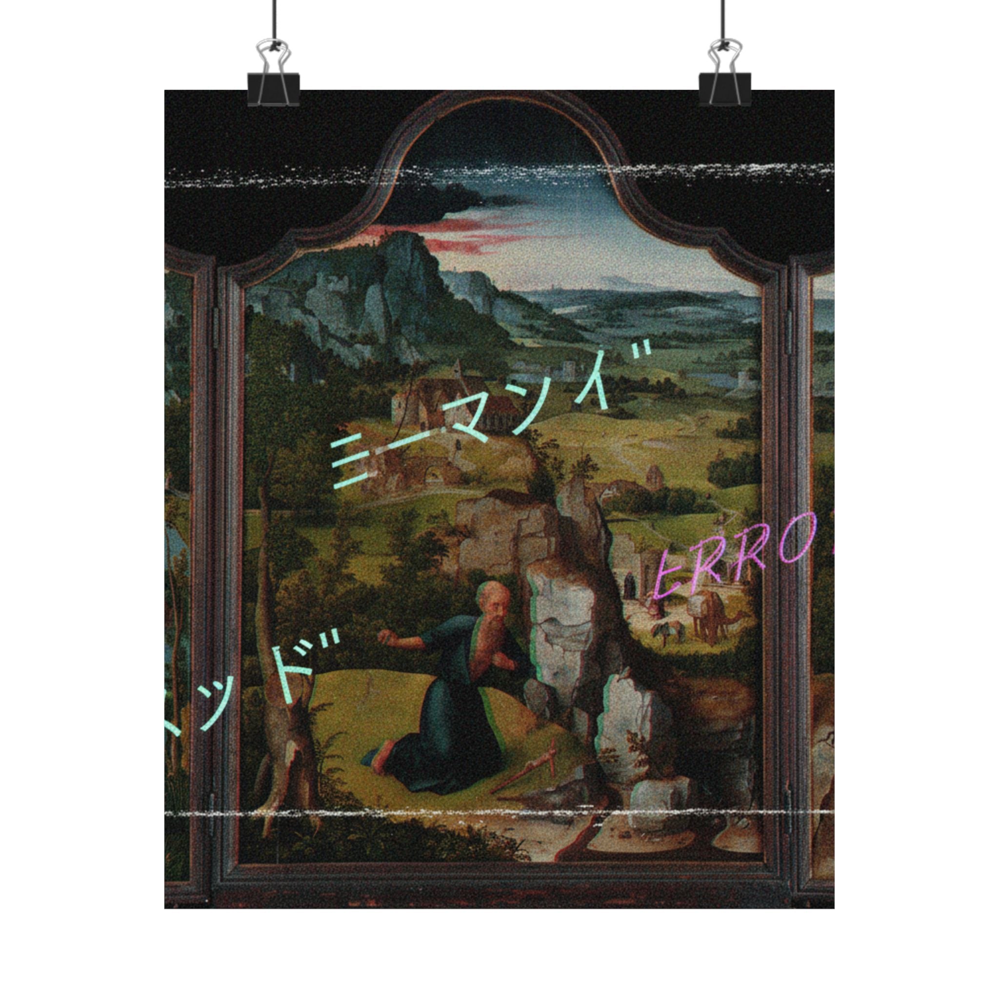 Glitch Culture art print — product view 24