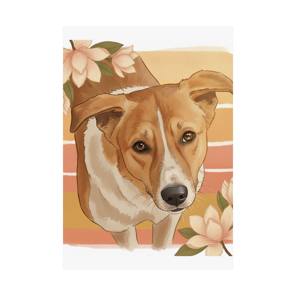 Southern Sunset — Dog — Matte Poster