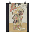 Vintage Bootleg — The First Nakamura Tomijuro As A Woman Dancer — Matte Poster