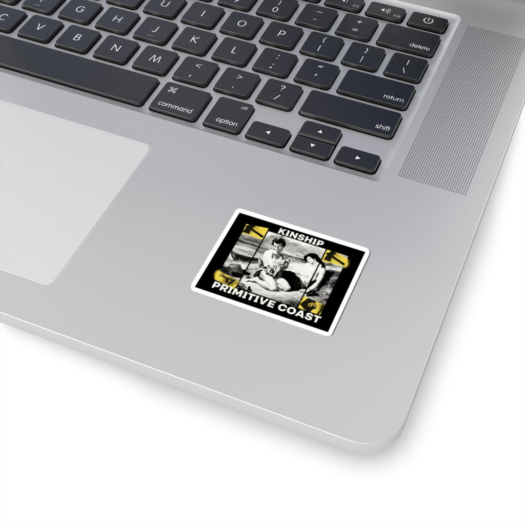 Streetwear Collage — Person — Kiss-Cut Sticker