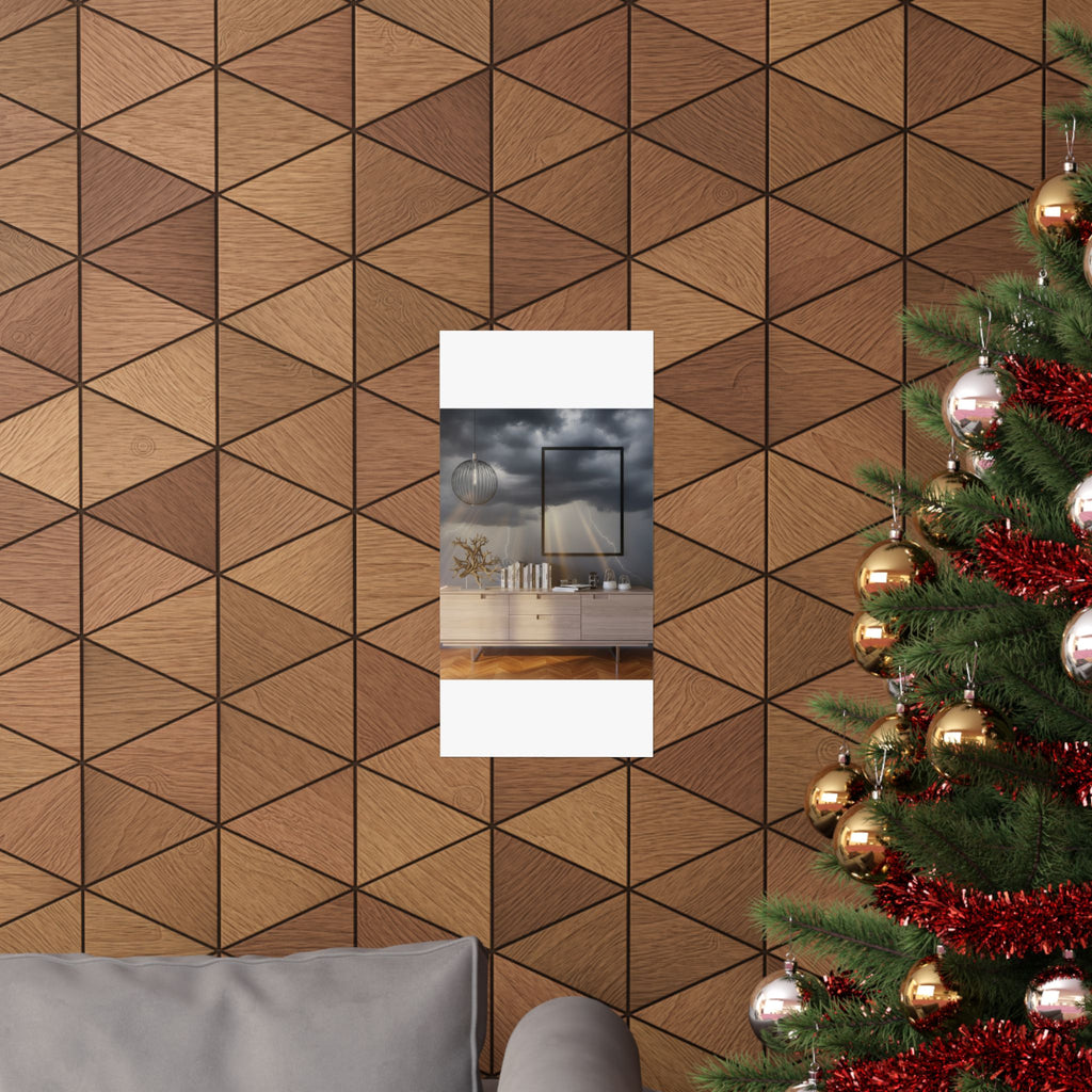 Dramatic Storm — Interior — Matte Poster