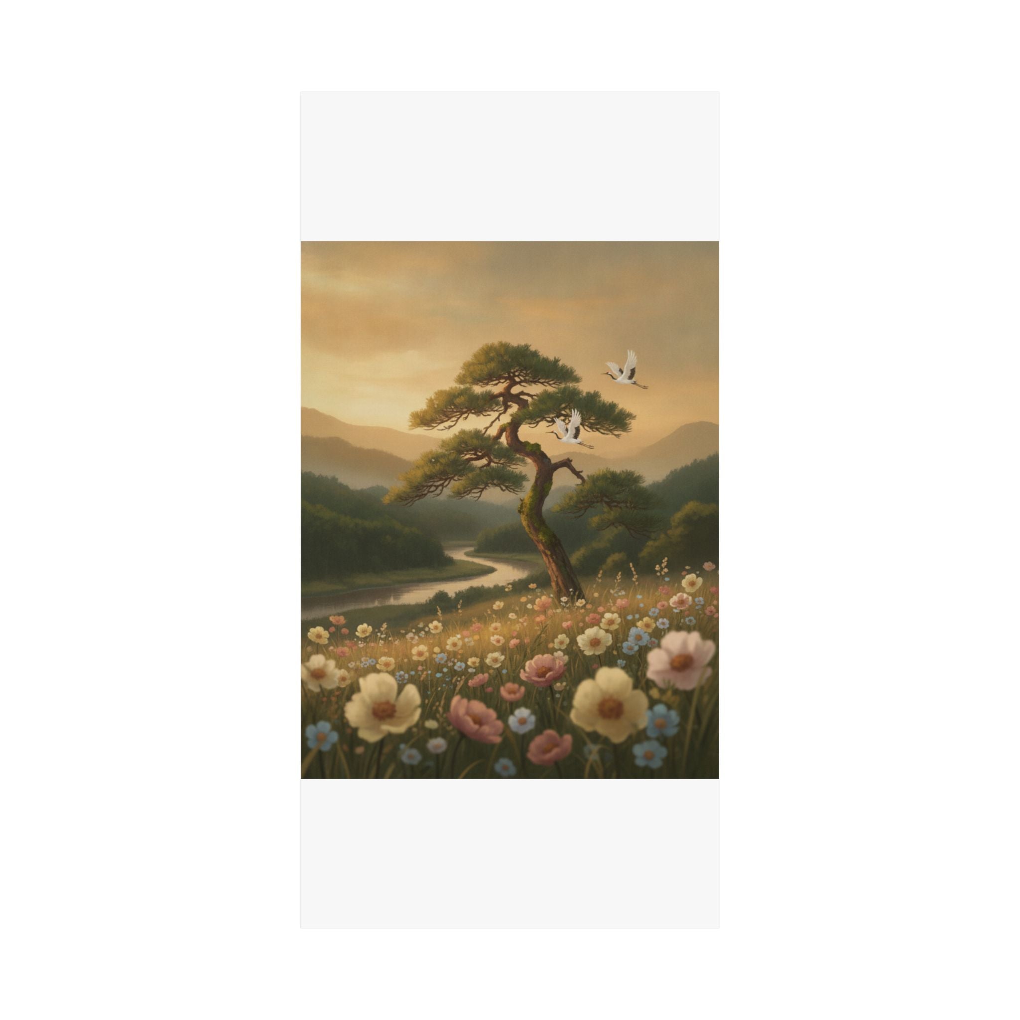 Scenic Nature — Picture Book Of Amusements Of The Eastern Capital (Ehon Azuma Asobi) — Matte Poster