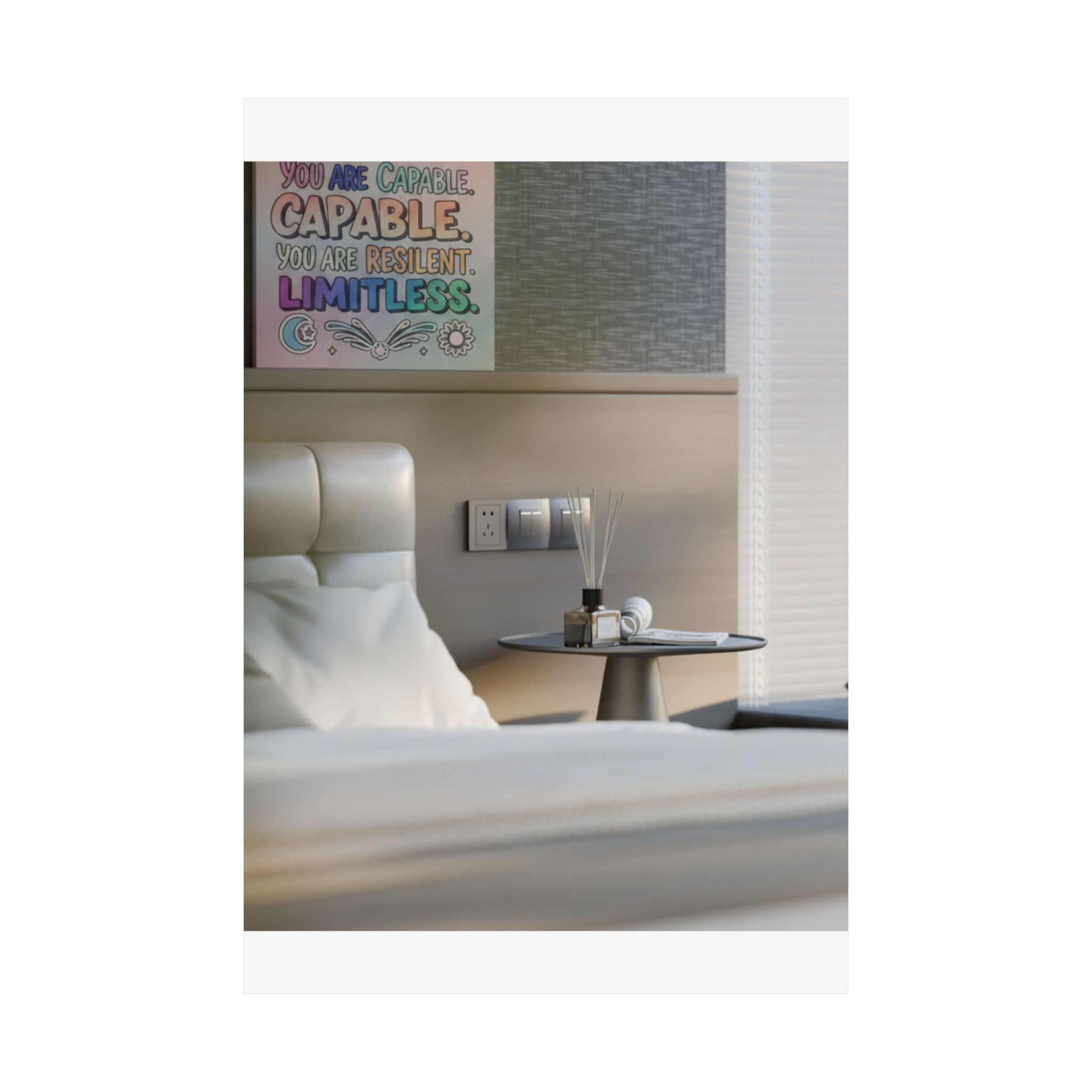 Affirmation — Bedroom — Matte Poster