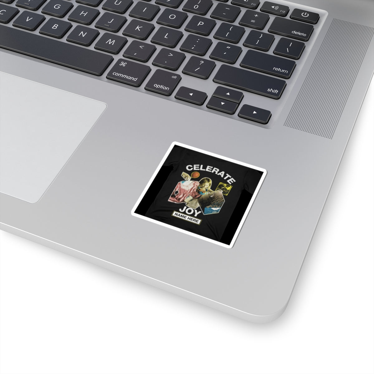 Streetwear Collage — Person — Kiss-Cut Sticker