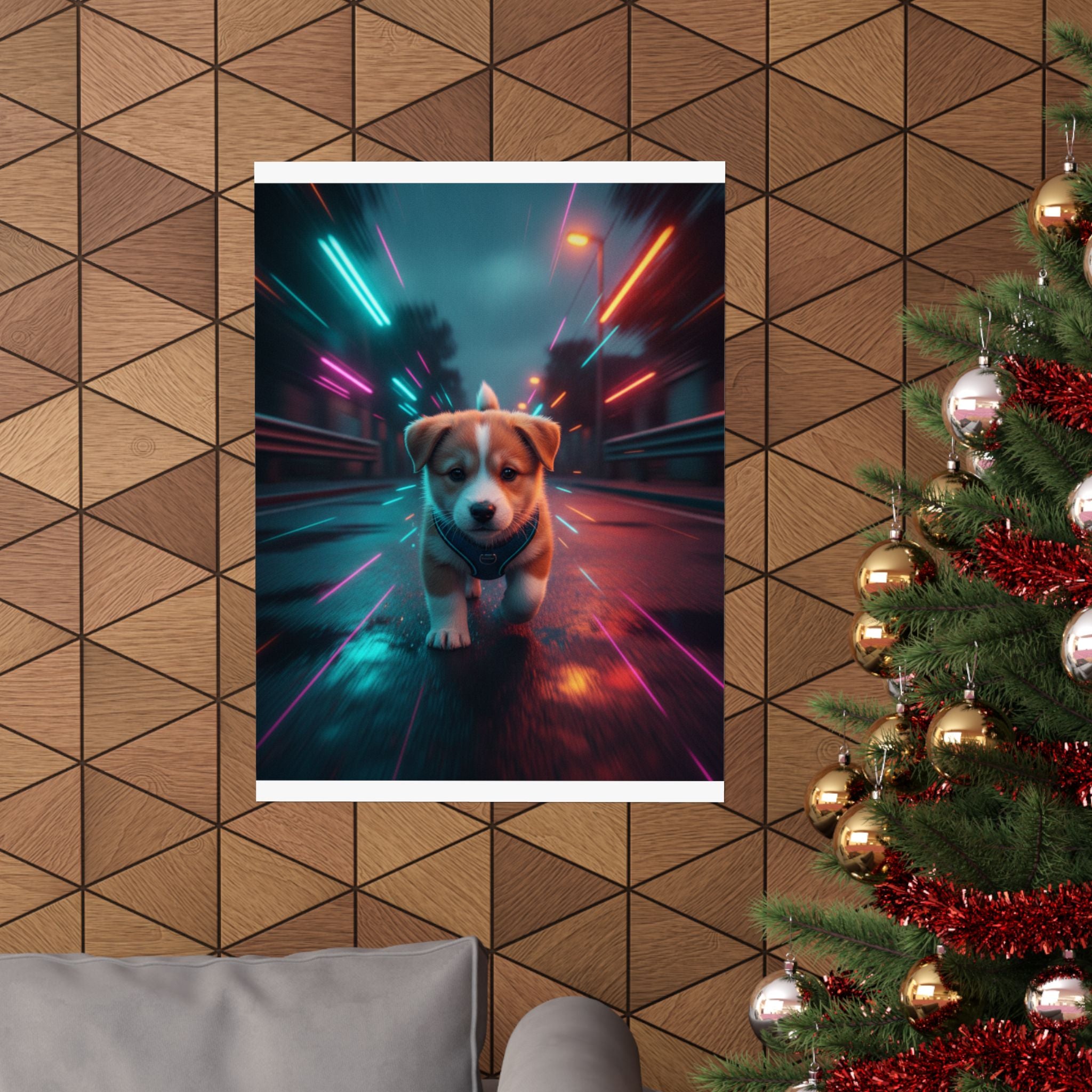 Fast Furious — Dog — Matte Poster