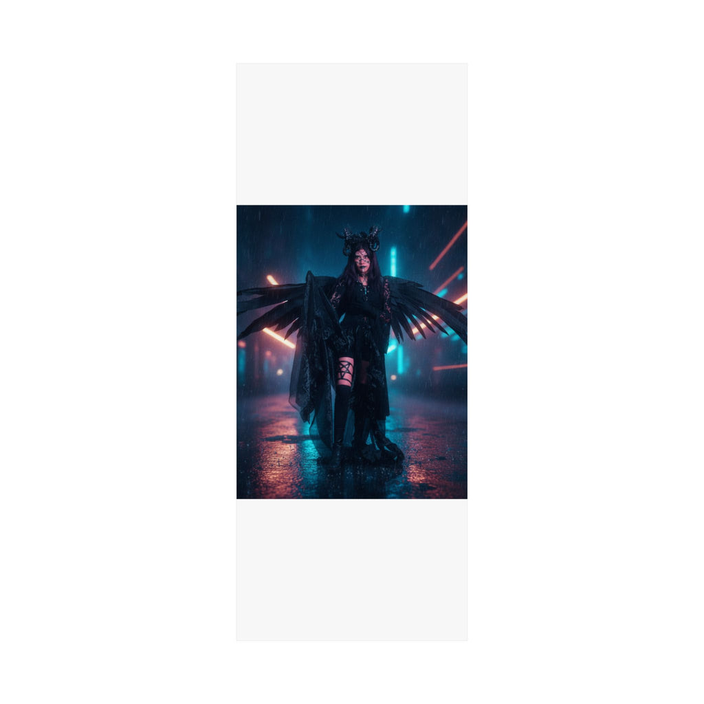 Neon Noir — Person — Matte Poster