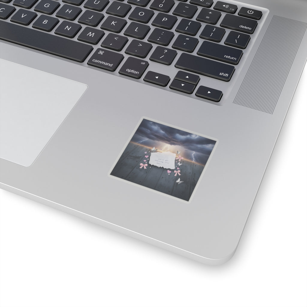 Dramatic Storm — Note — Kiss-Cut Sticker