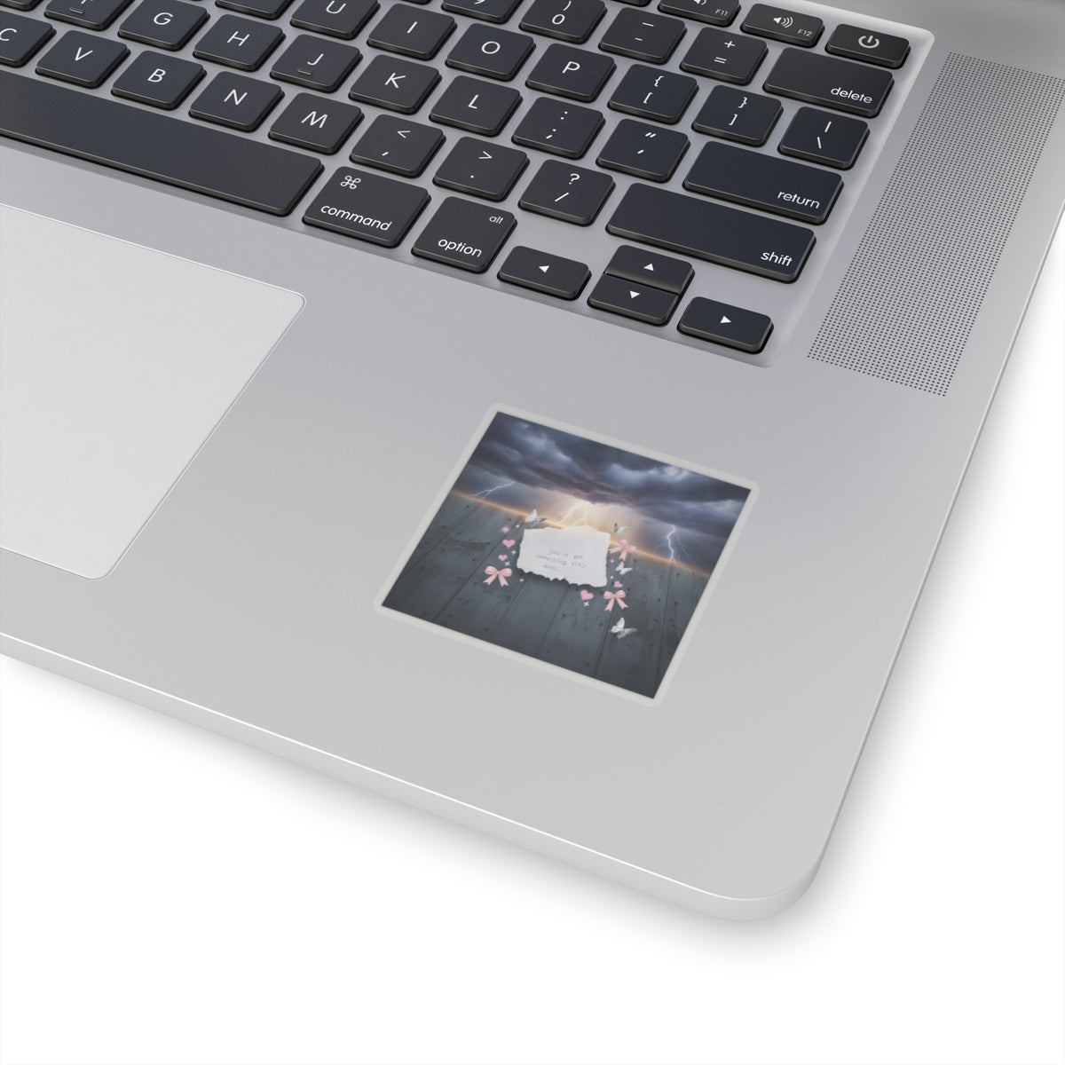 Dramatic Storm — Note — Kiss-Cut Sticker