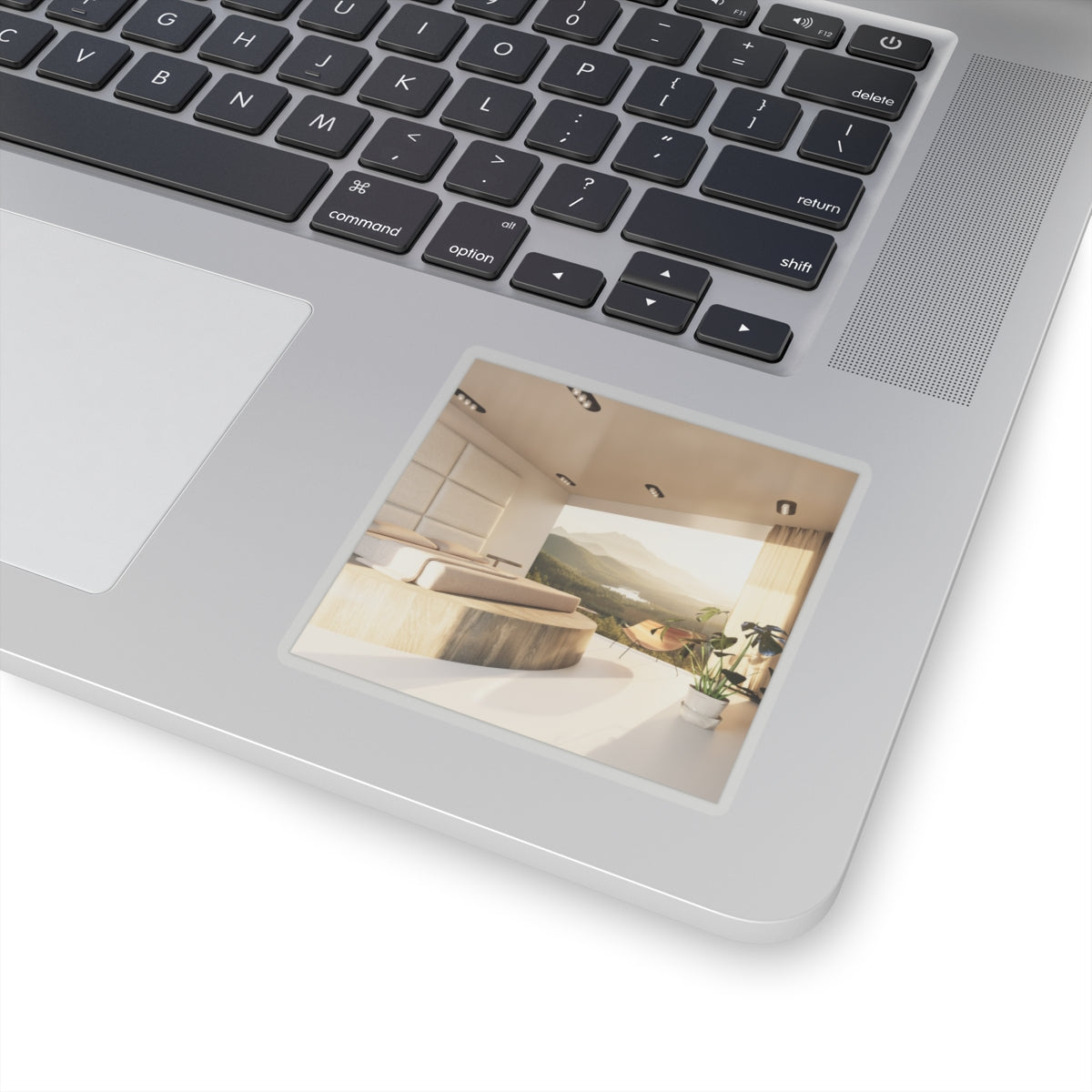 Scenic Nature — Bedroom — Kiss-Cut Sticker