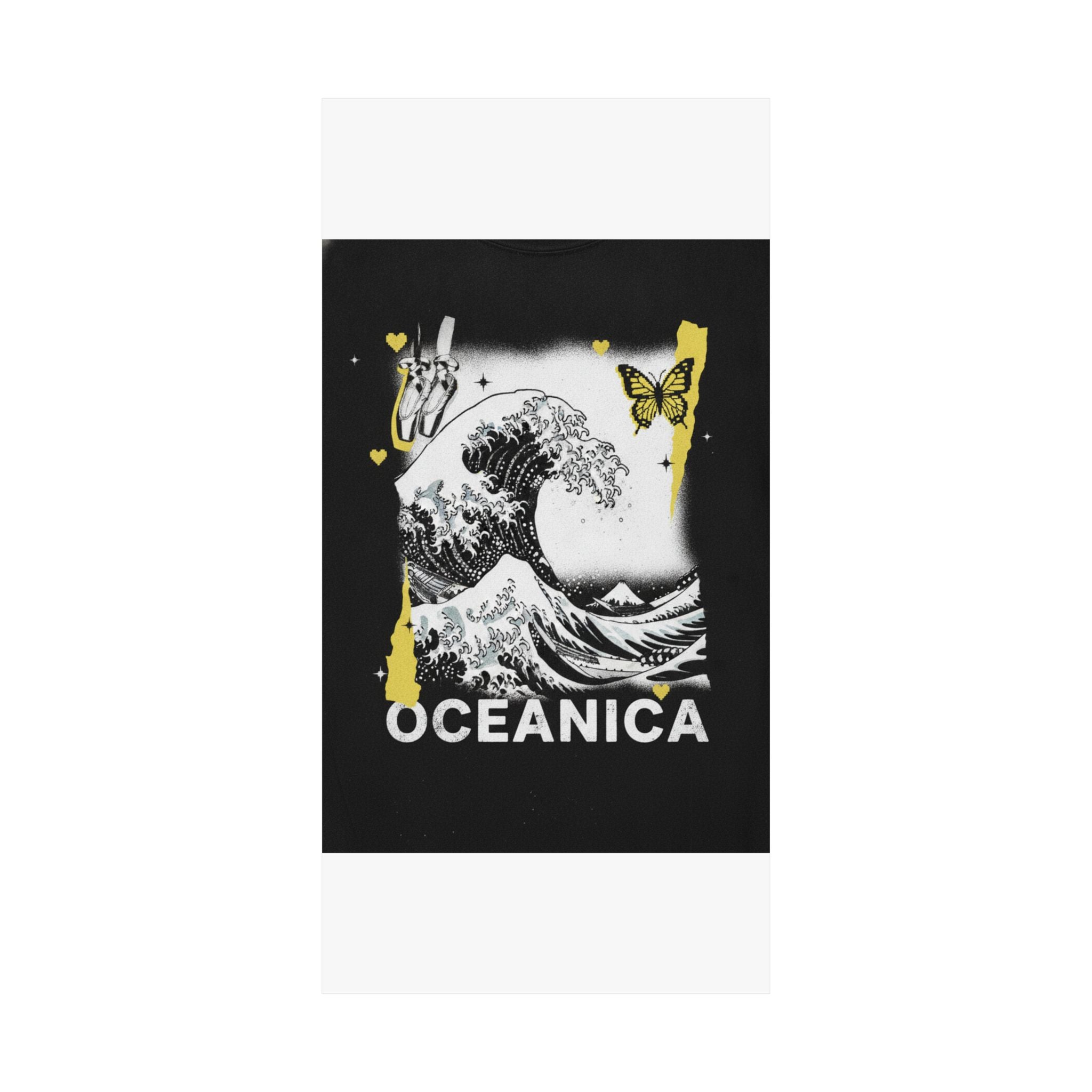 Streetwear Collage — Wave — Matte Poster