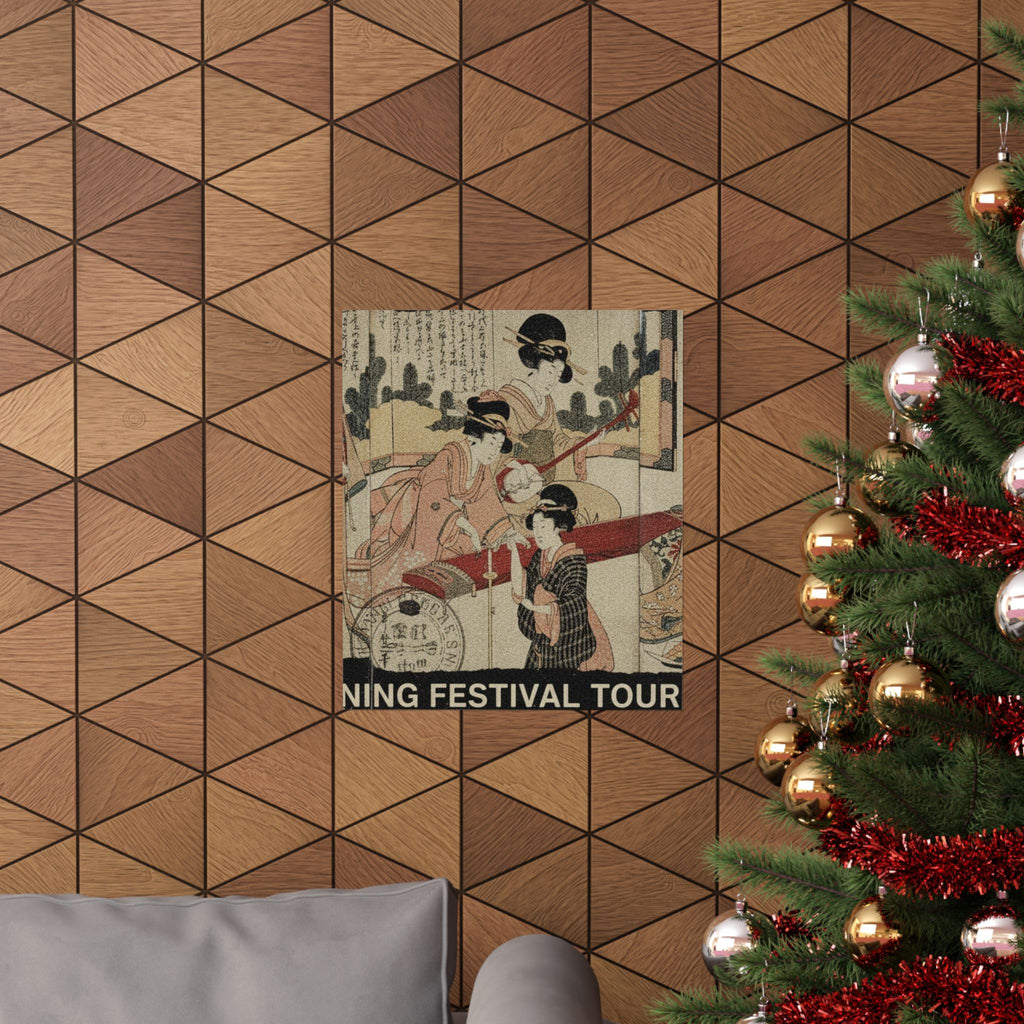 Vintage Bootleg — A Merry Evening Party — Matte Poster