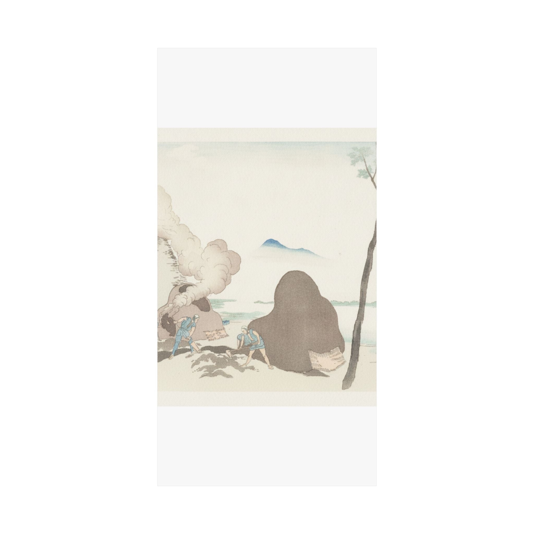 Watercolor — Asakusa Imado — Matte Poster
