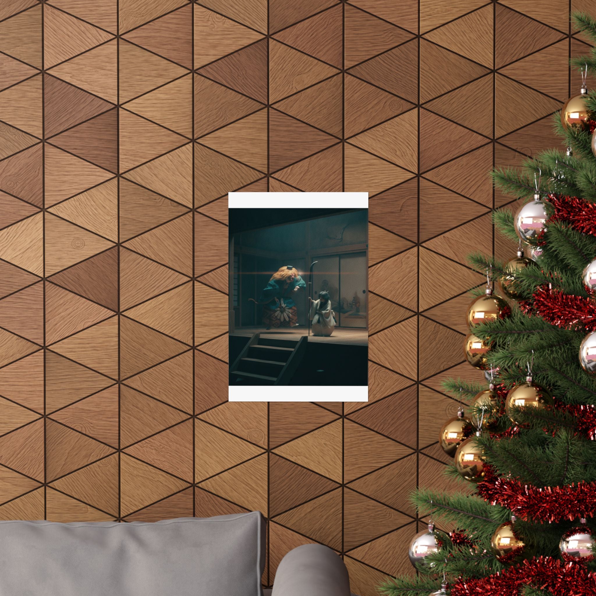 Cinematic — Scene From Noh Dance — Matte Poster