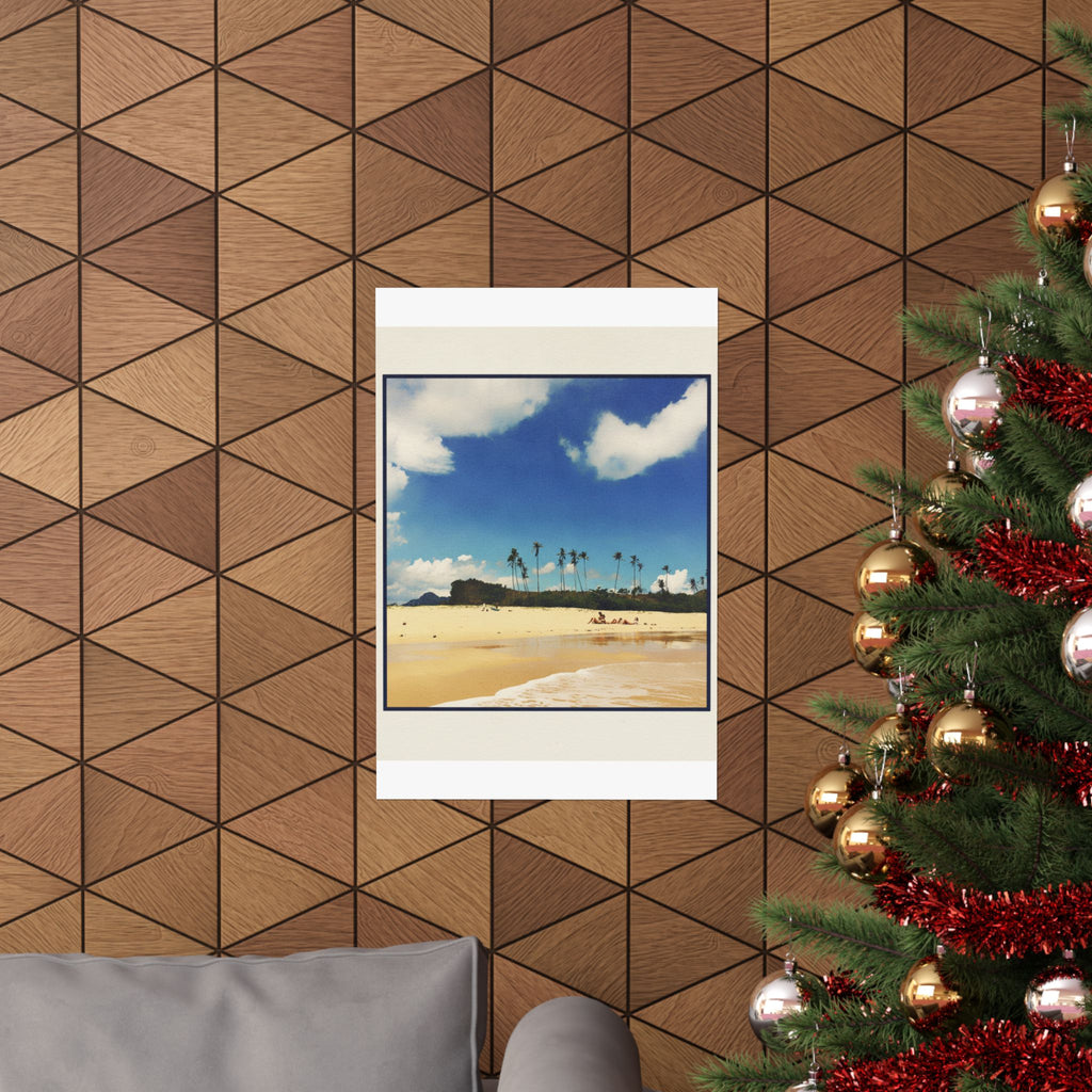 Botanical — Beach — Matte Poster