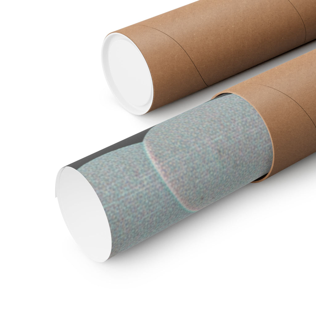 Glitch Culture — Rolls Of Cloth, Cotton And Yarn — Matte Poster