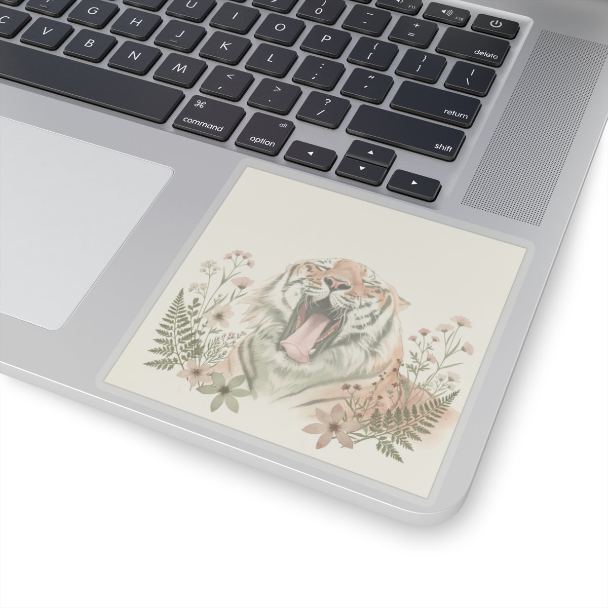 Botanical — Tiger — Kiss-Cut Sticker