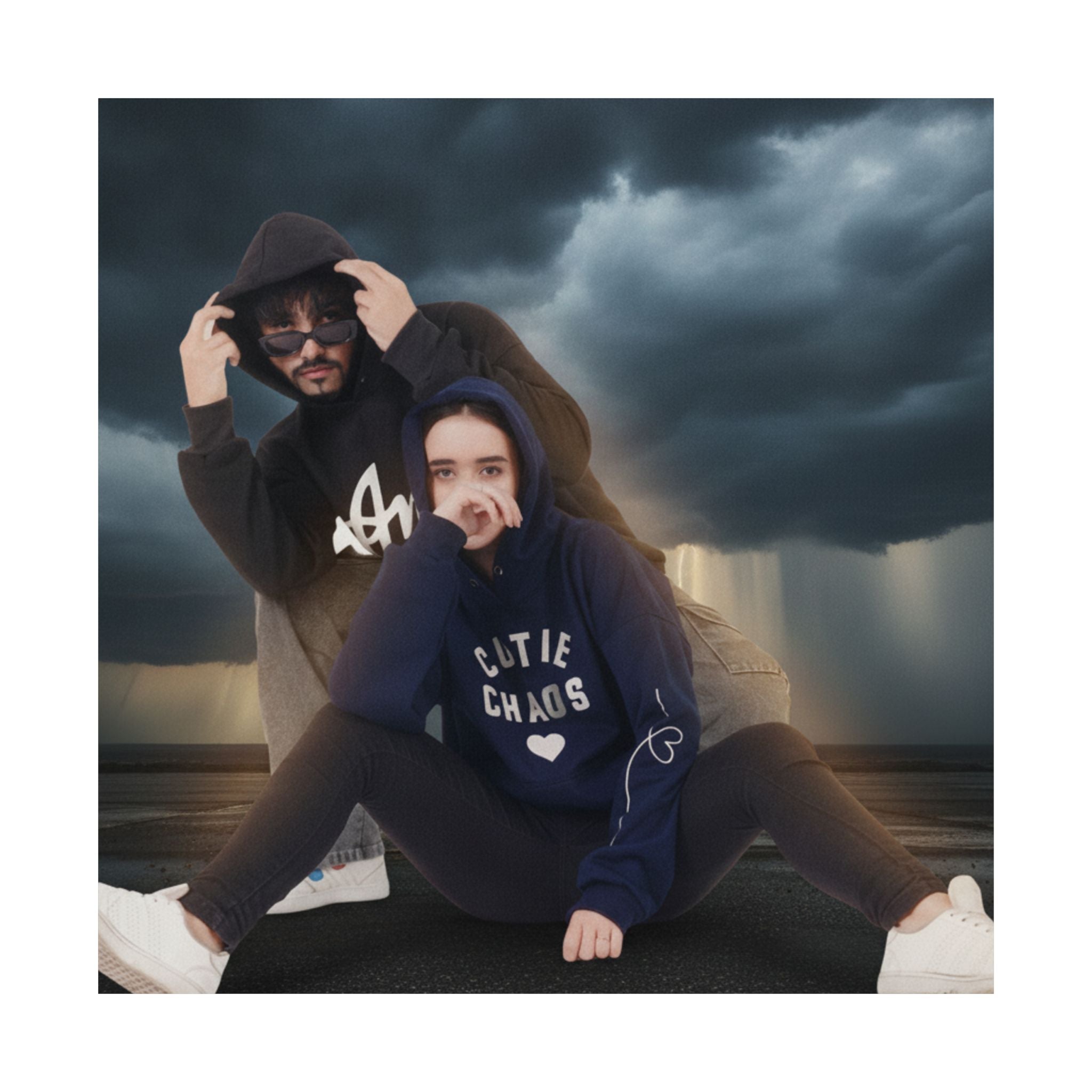 Dramatic Storm — People — Matte Poster