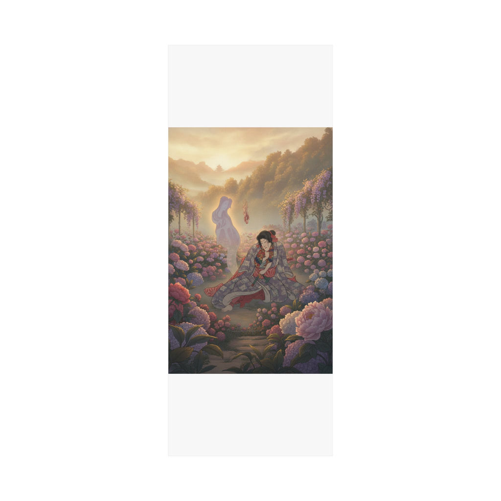 Scenic Nature — Toriyama Akinari Terutada With Ghost; (The Lavender Chapter) — Matte Poster