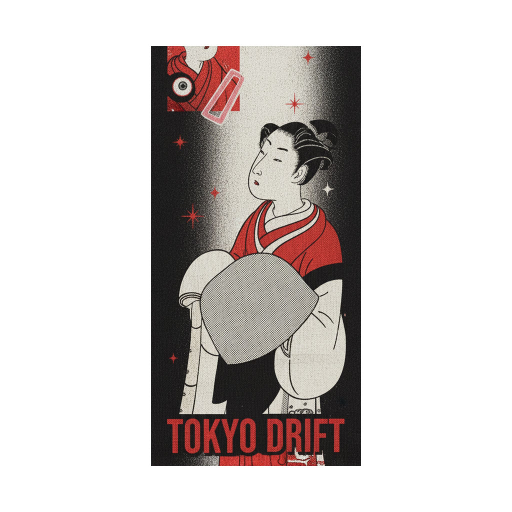 Streetwear Collage — A Young Komuso — Matte Poster
