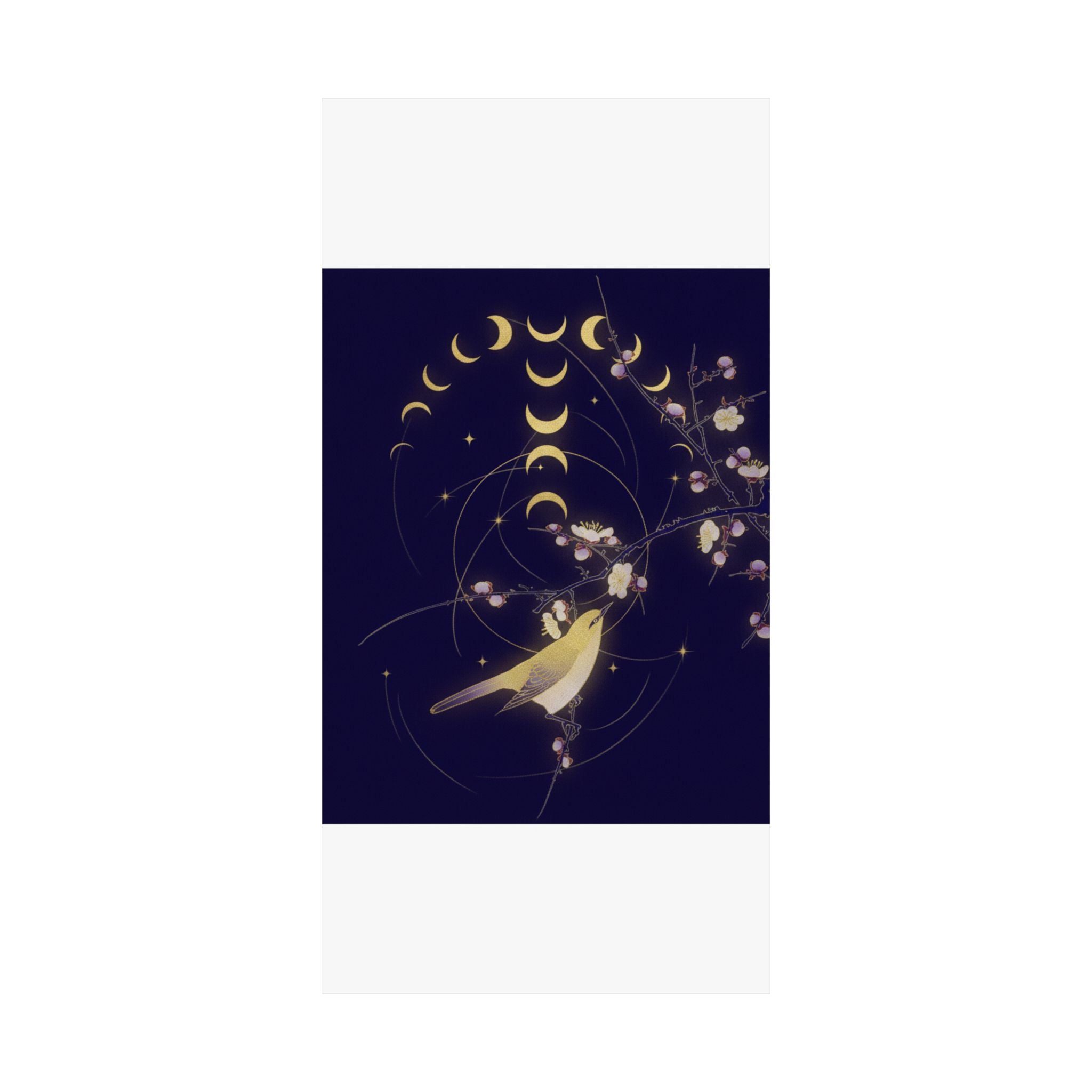 Celestial — New Moon; Nightingale On A Plum Branch — Matte Poster