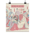 Watercolor — Mirror Of National Costumes Of All Nations  (Bankoku Ishō Kagami) — Matte Poster