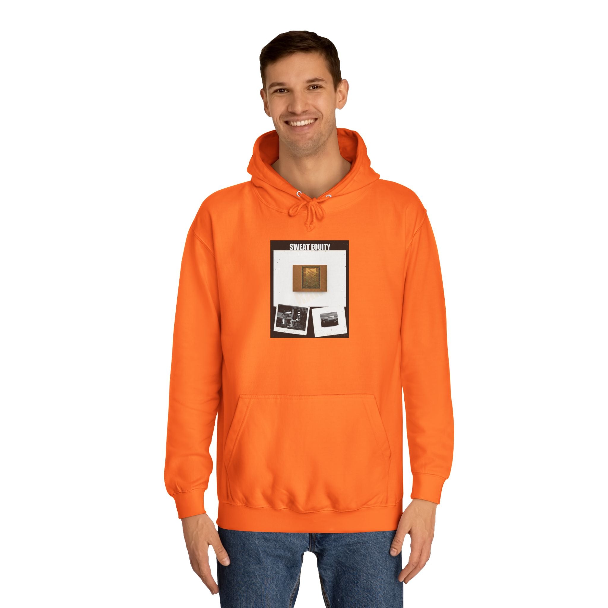 Sweat Equity Photo Collage Poster Pullover Hoodie