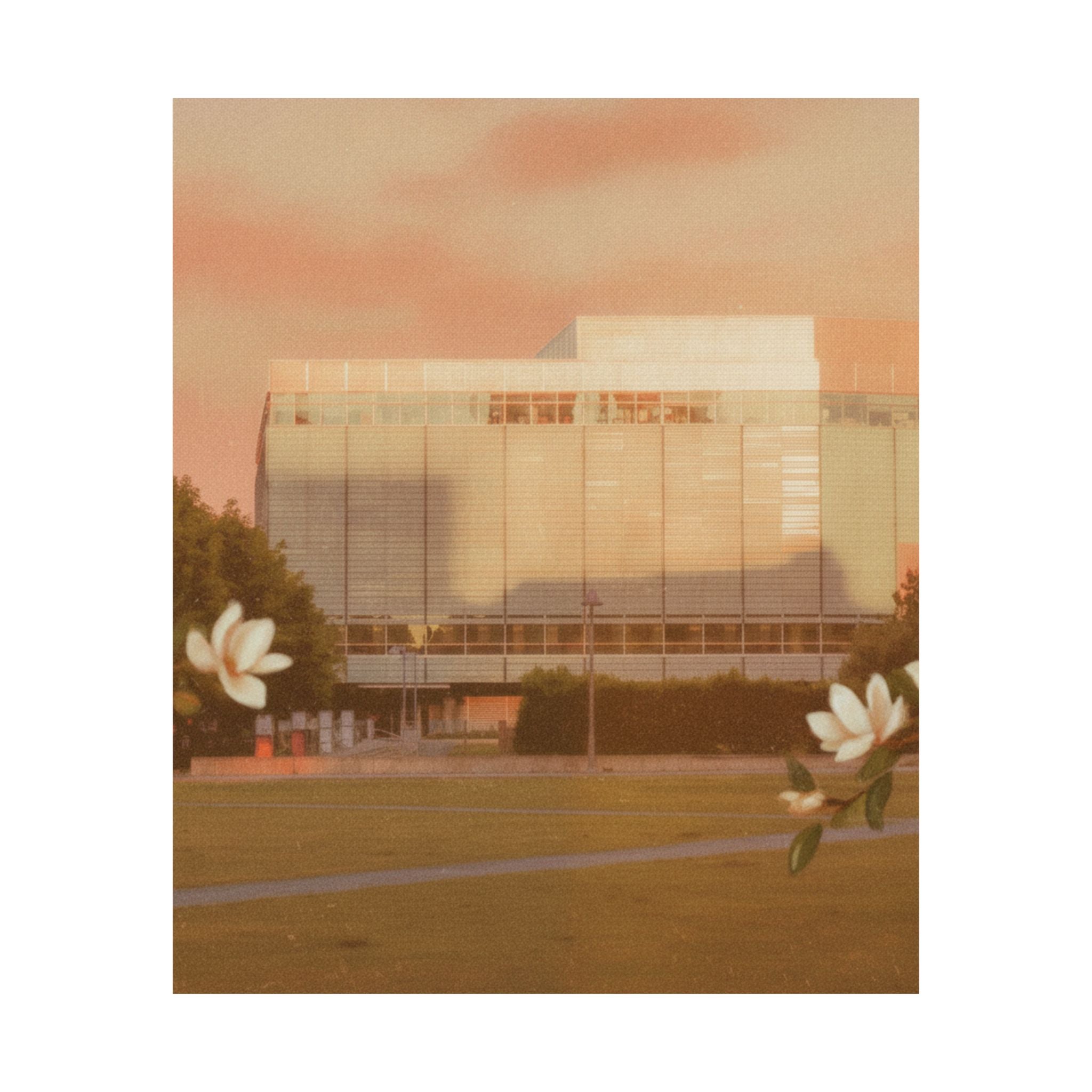 Southern Sunset — Building — Matte Poster