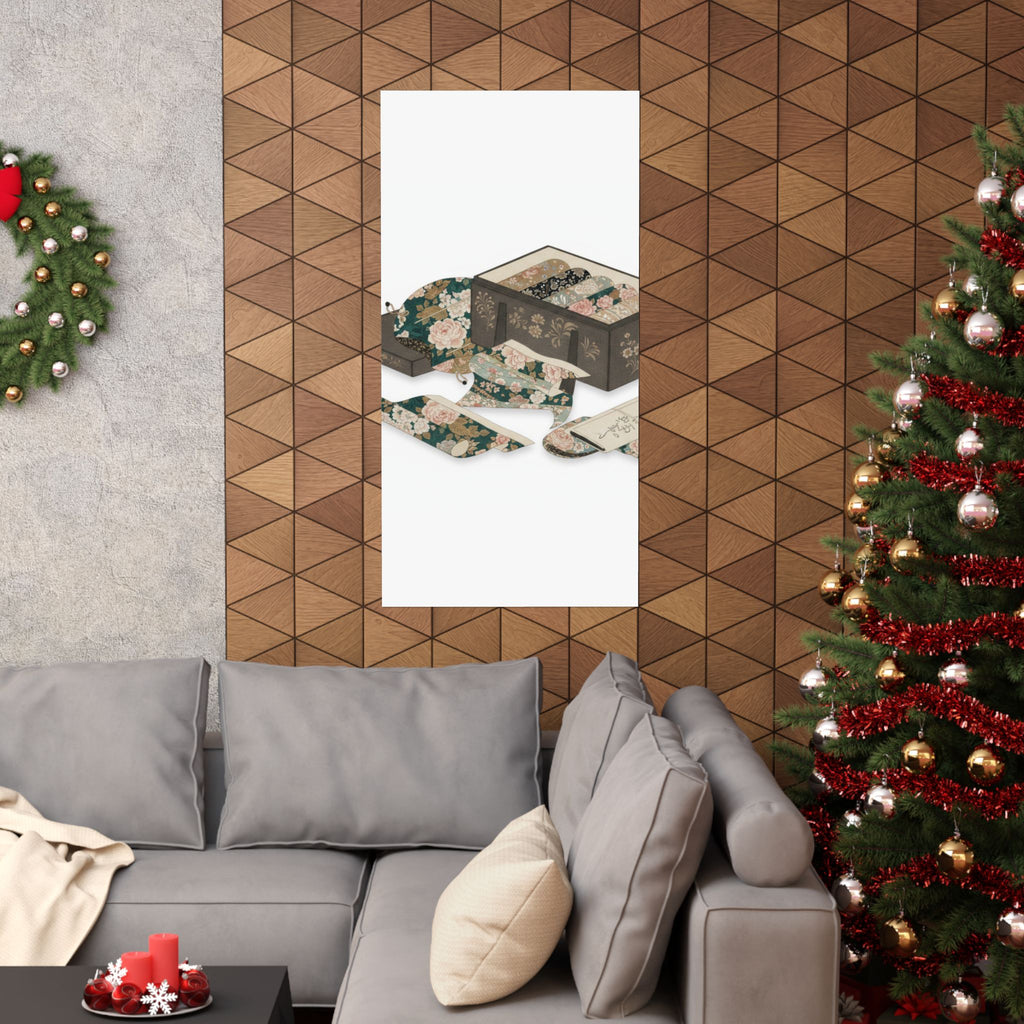 Ecommerce Main — Box With Draperies — Matte Poster
