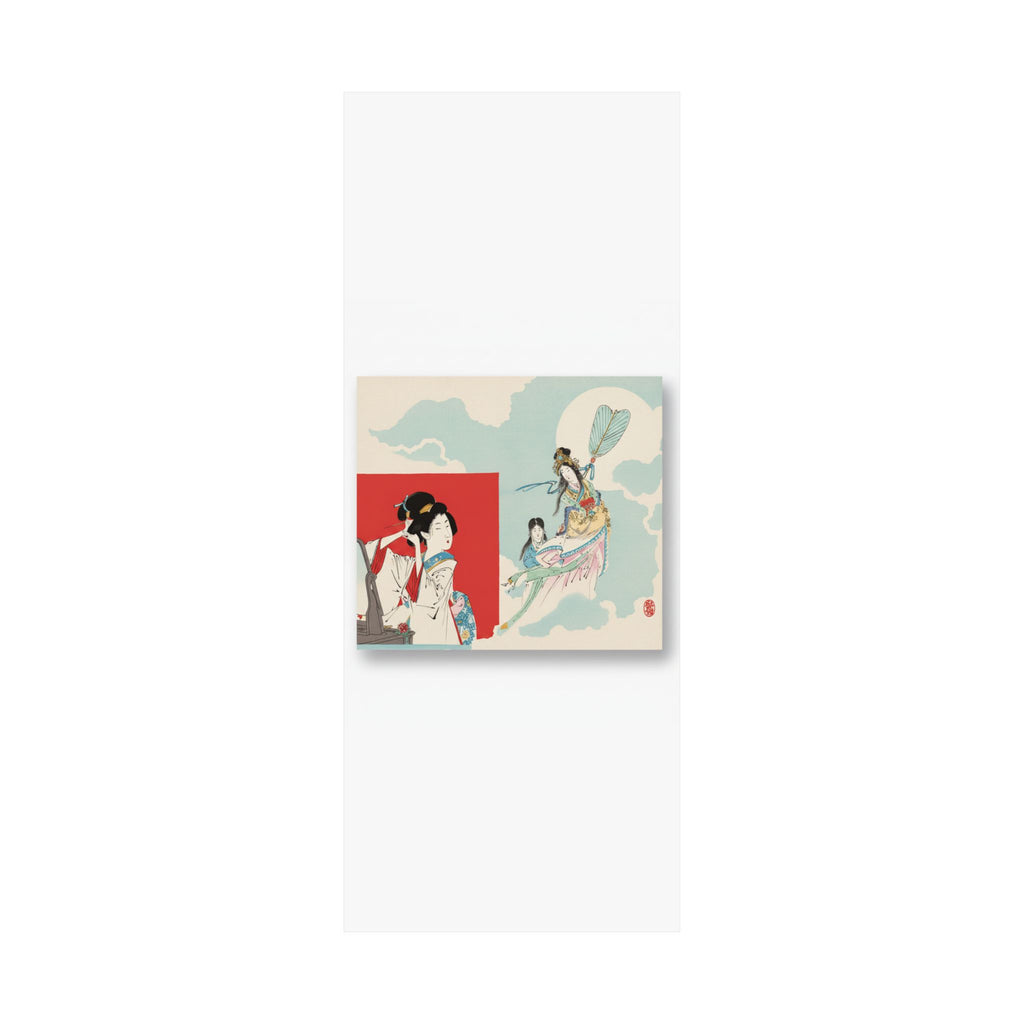 Ecommerce Main — 'Ideal And Actual' (Risō To Genjitsu); Iillustration From Bungei Kurabu (Literar — Matte Poster