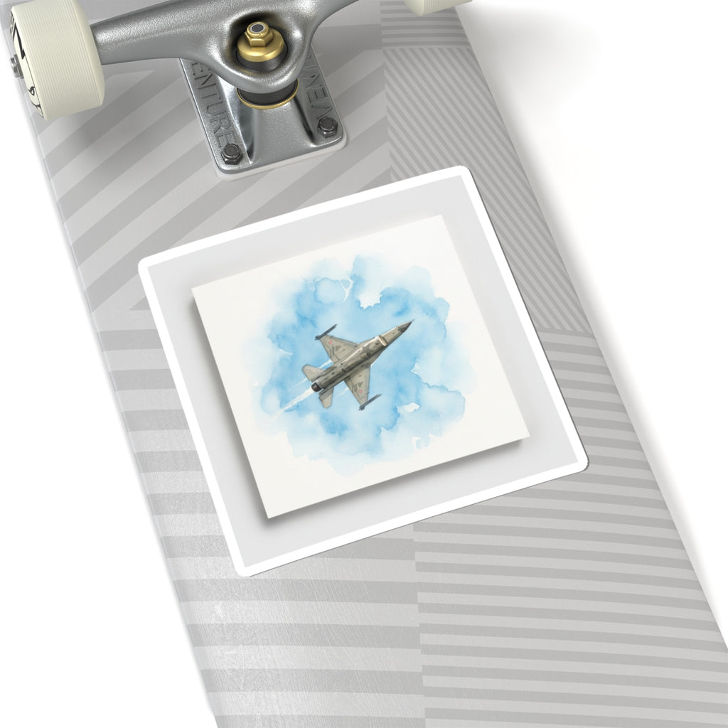 Watercolor — Aircraft — Kiss-Cut Sticker