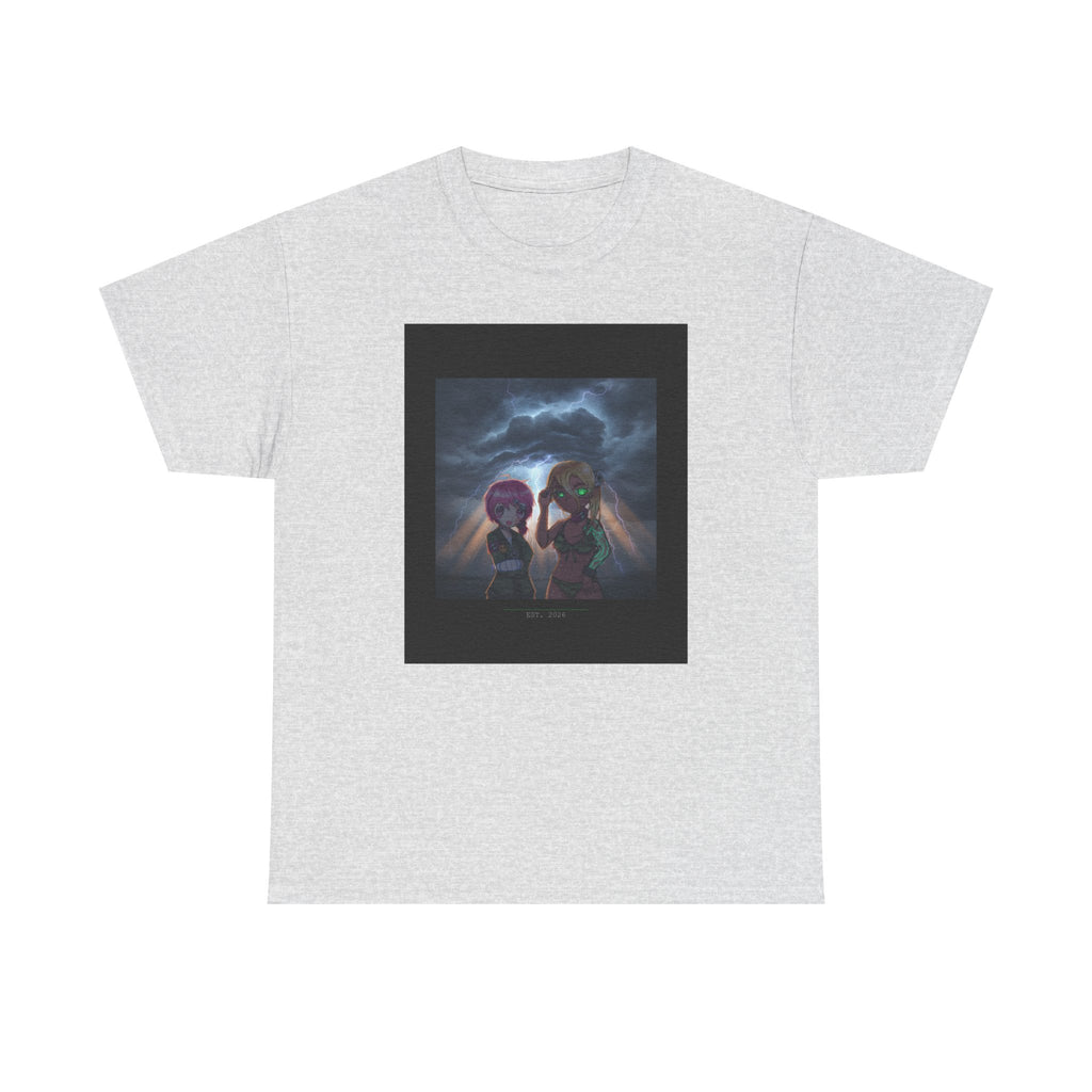 CITY NEVER SLEEPS graphic tee by Zukkay