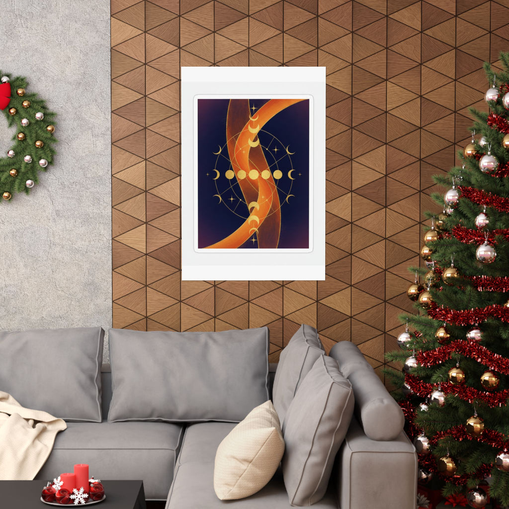 Celestial — Abstract — Matte Poster