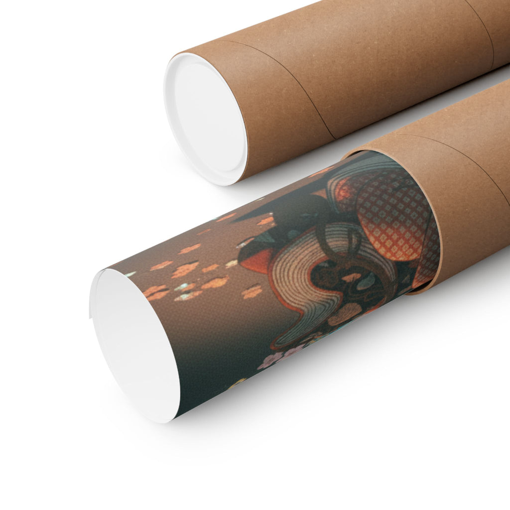 Cinematic — Courtesan And New Year Decoration — Matte Poster