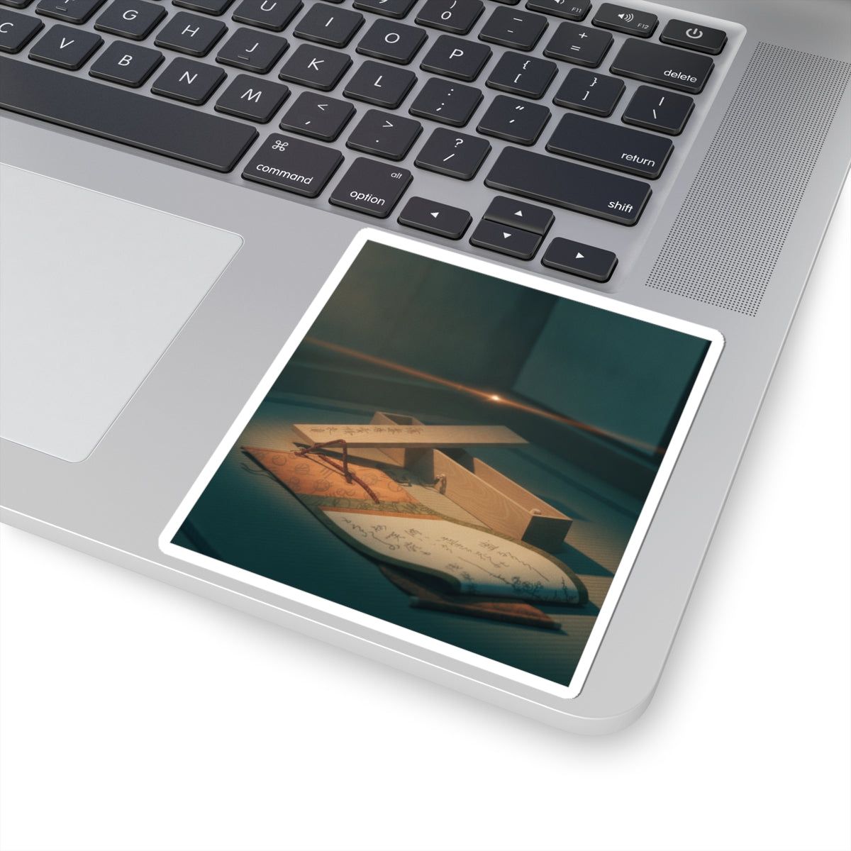 Cinematic — Kakemono And Its Box — Kiss-Cut Sticker