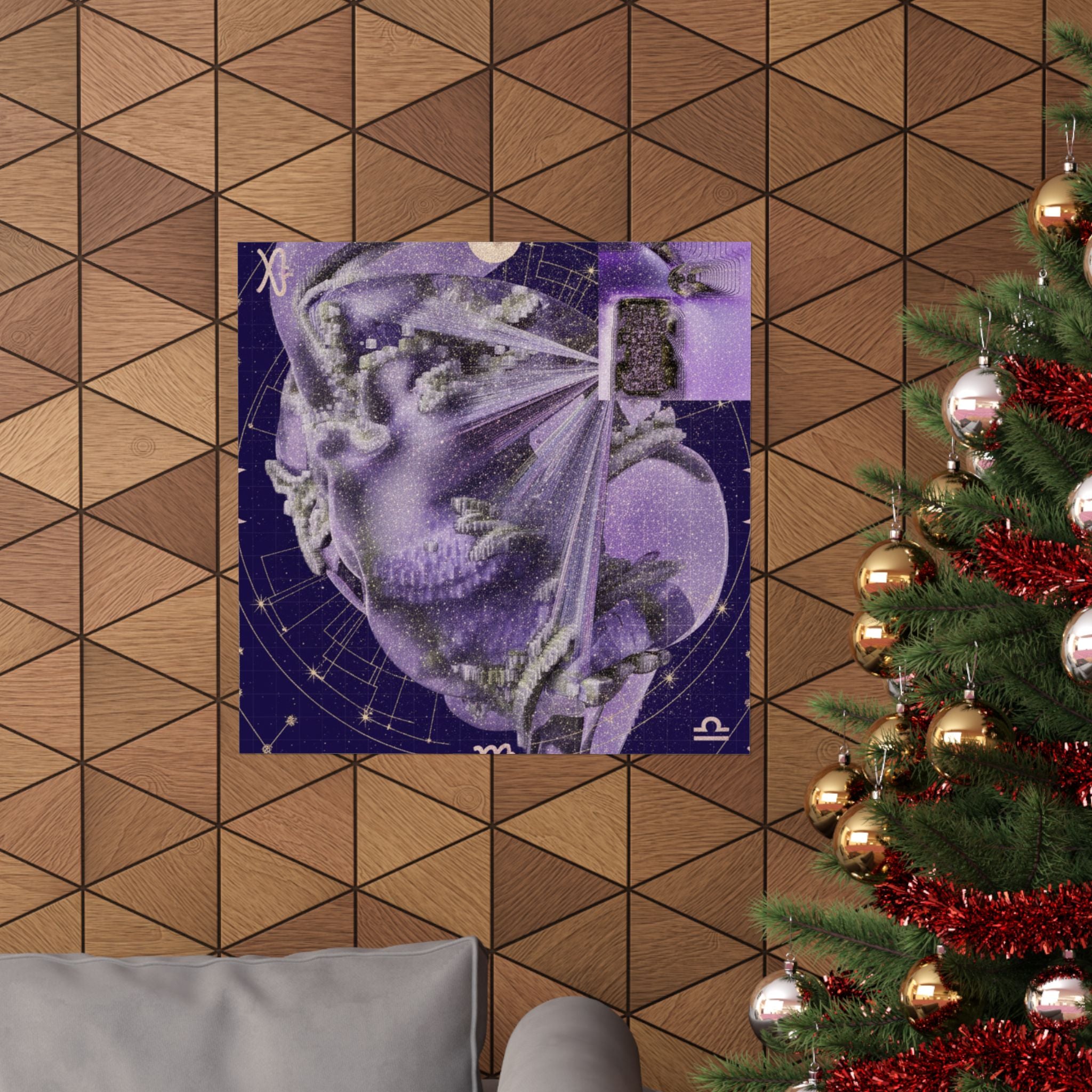 Celestial — Abstract — Matte Poster