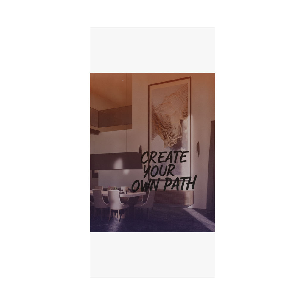 Affirmation — Abstract — Matte Poster