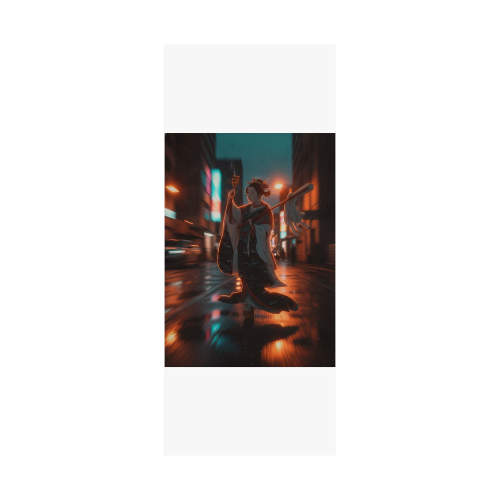 Fast Furious — Girl On Balcony Above Stone Stairway — Matte Poster