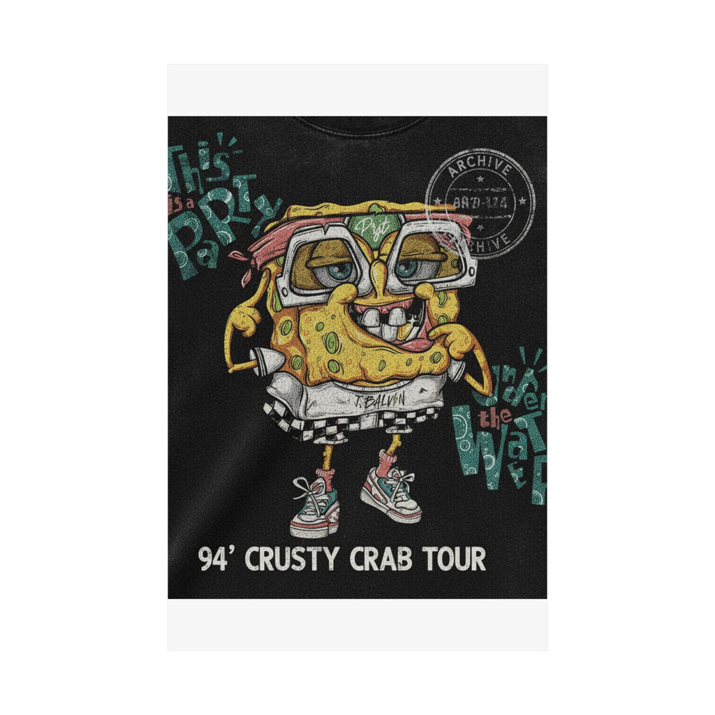 Vintage Bootleg — Sponge — Matte Poster