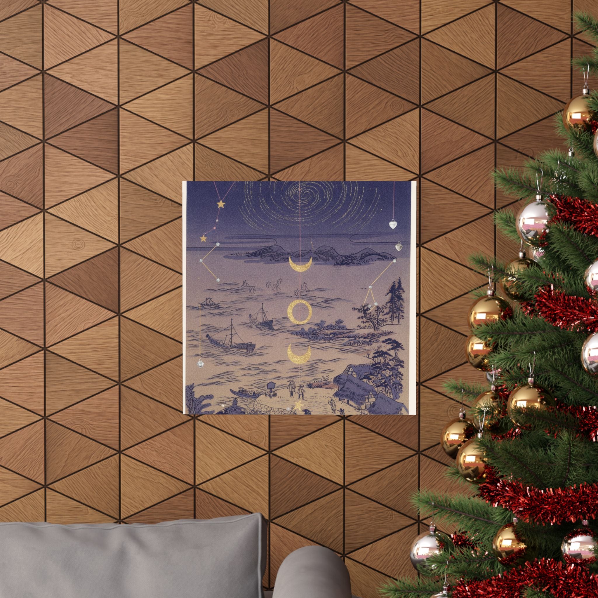 Celestial — Sails Returning To Yahashi — Matte Poster