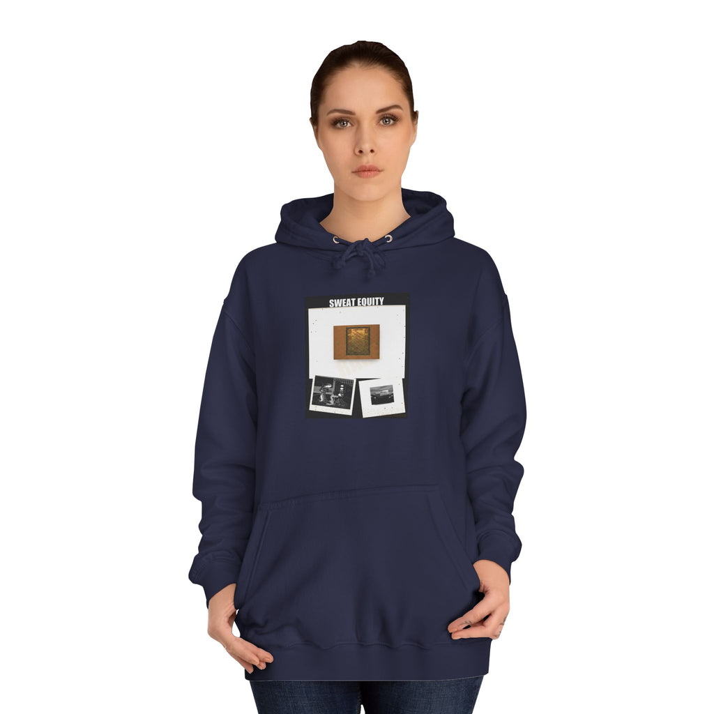 Sweat Equity Photo Collage Poster Pullover Hoodie