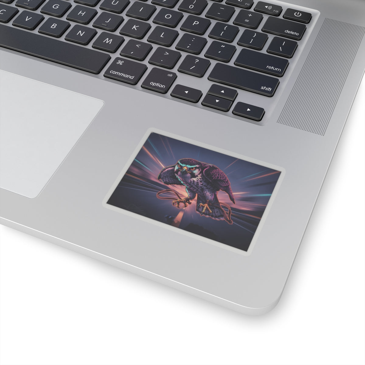 Fast Furious — Hawk Tied To Perch — Kiss-Cut Sticker