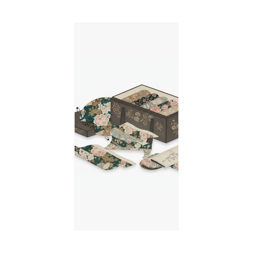 Ecommerce Main — Box With Draperies — Matte Poster
