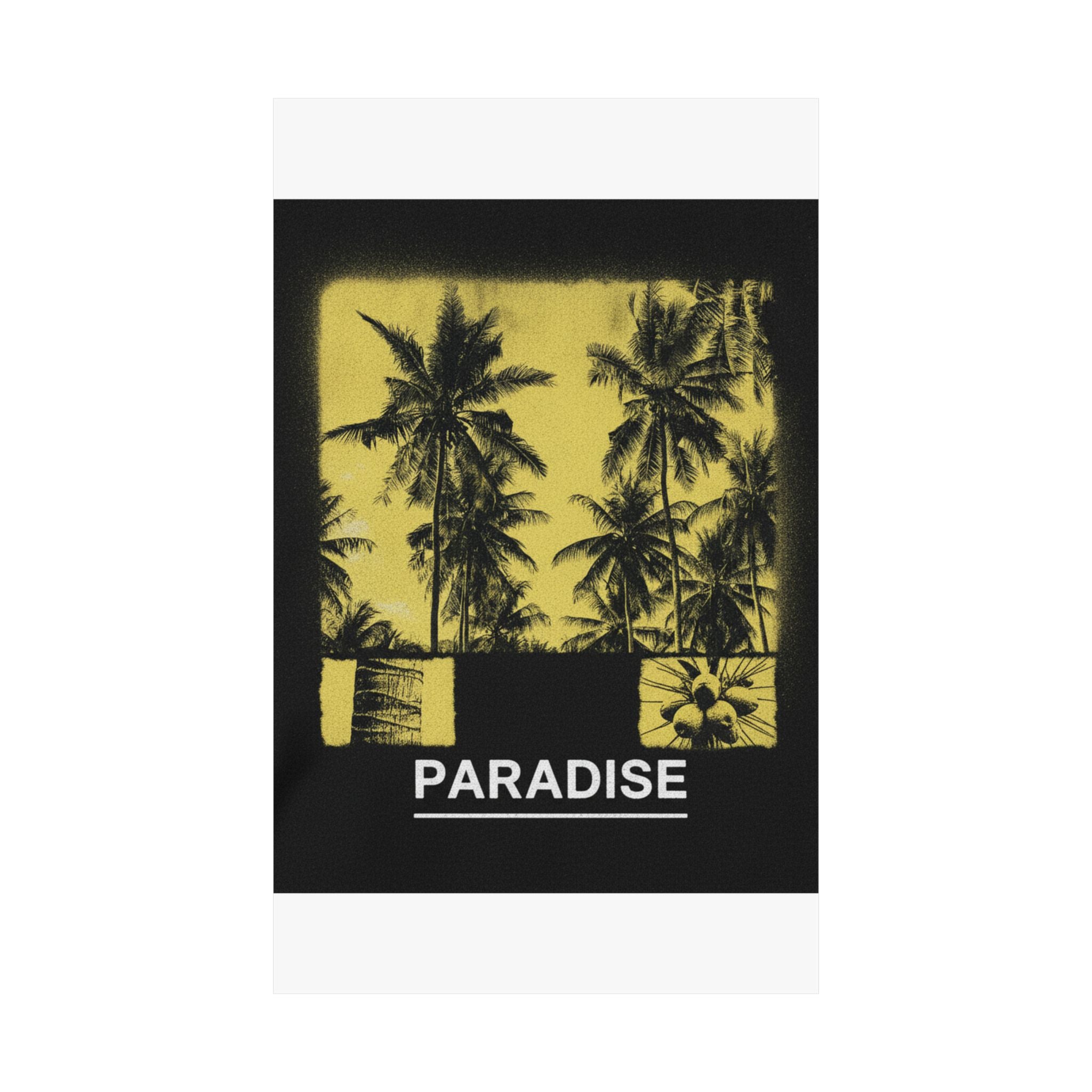 Streetwear Collage — Palms — Matte Poster