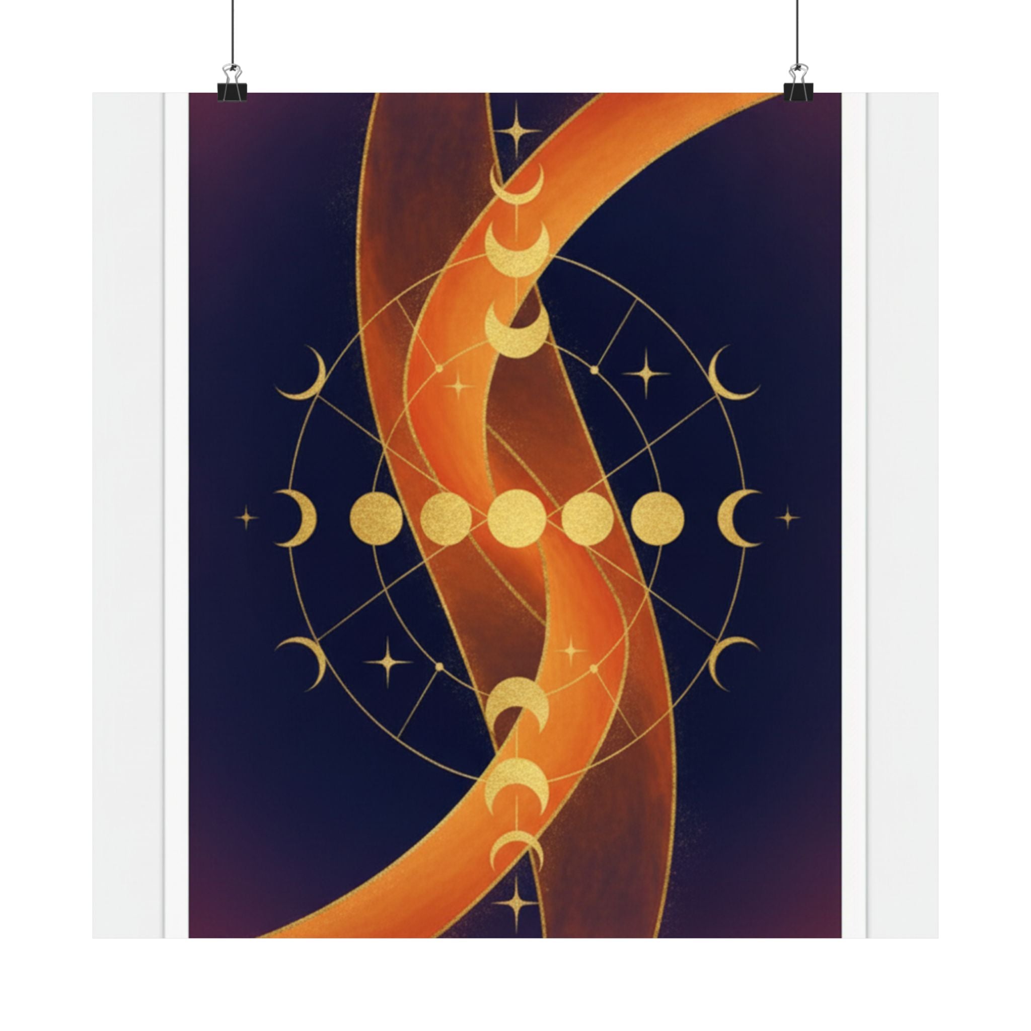 Celestial — Abstract — Matte Poster