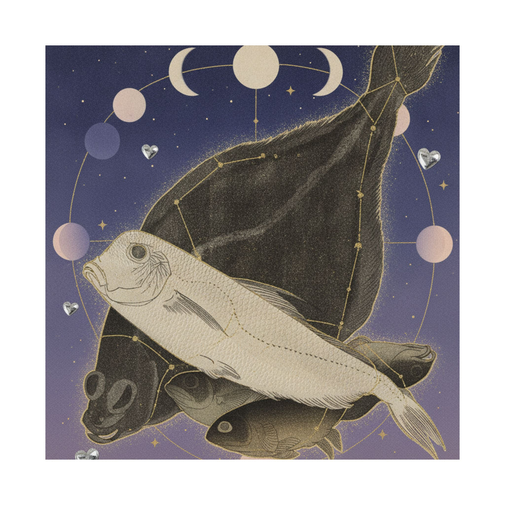 Celestial — Flounder And Other Fishes — Matte Poster