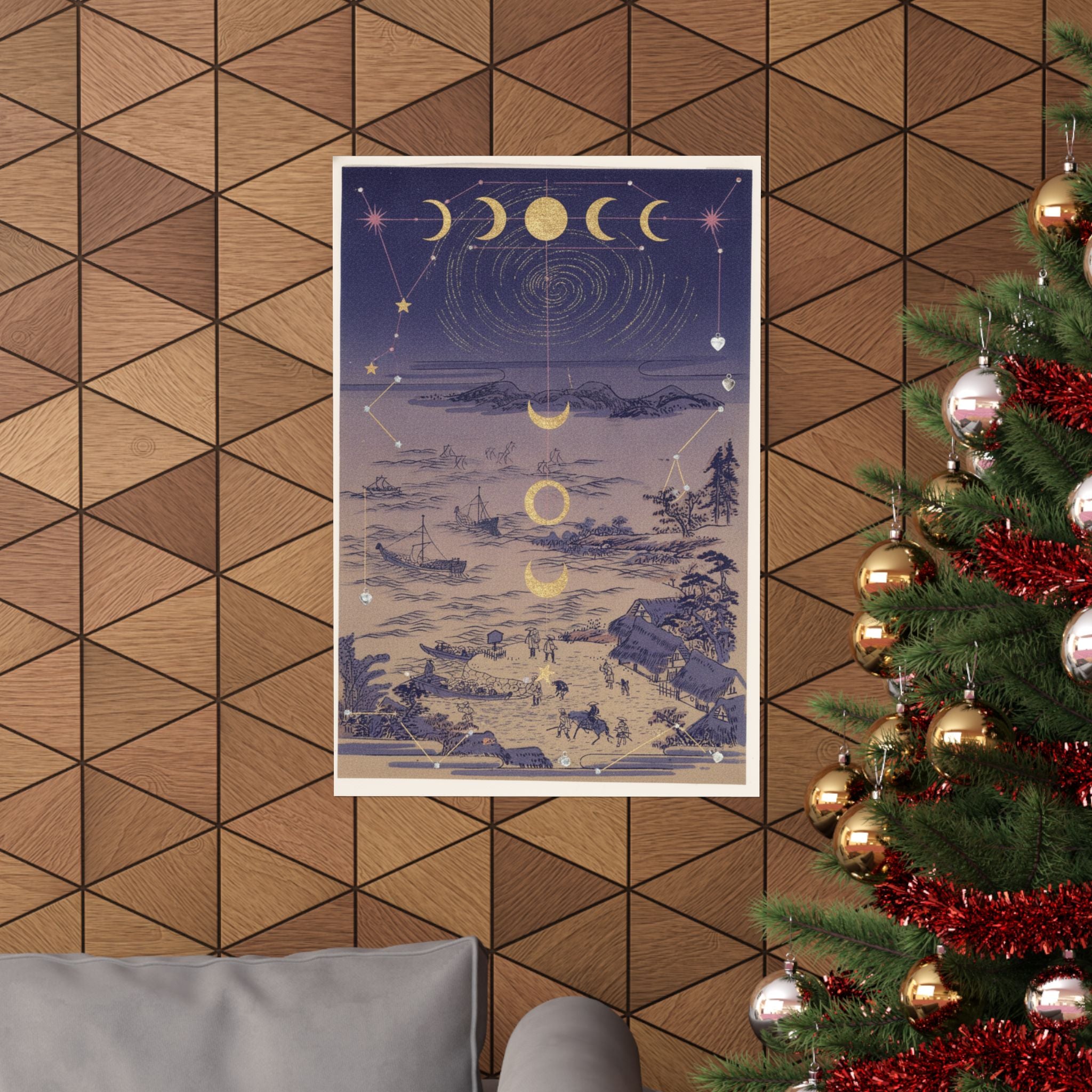 Celestial — Sails Returning To Yahashi — Matte Poster