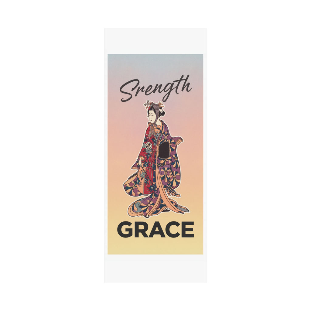 Affirmation — Segawa Kikunojō Ii As A Woman Standing — Matte Poster