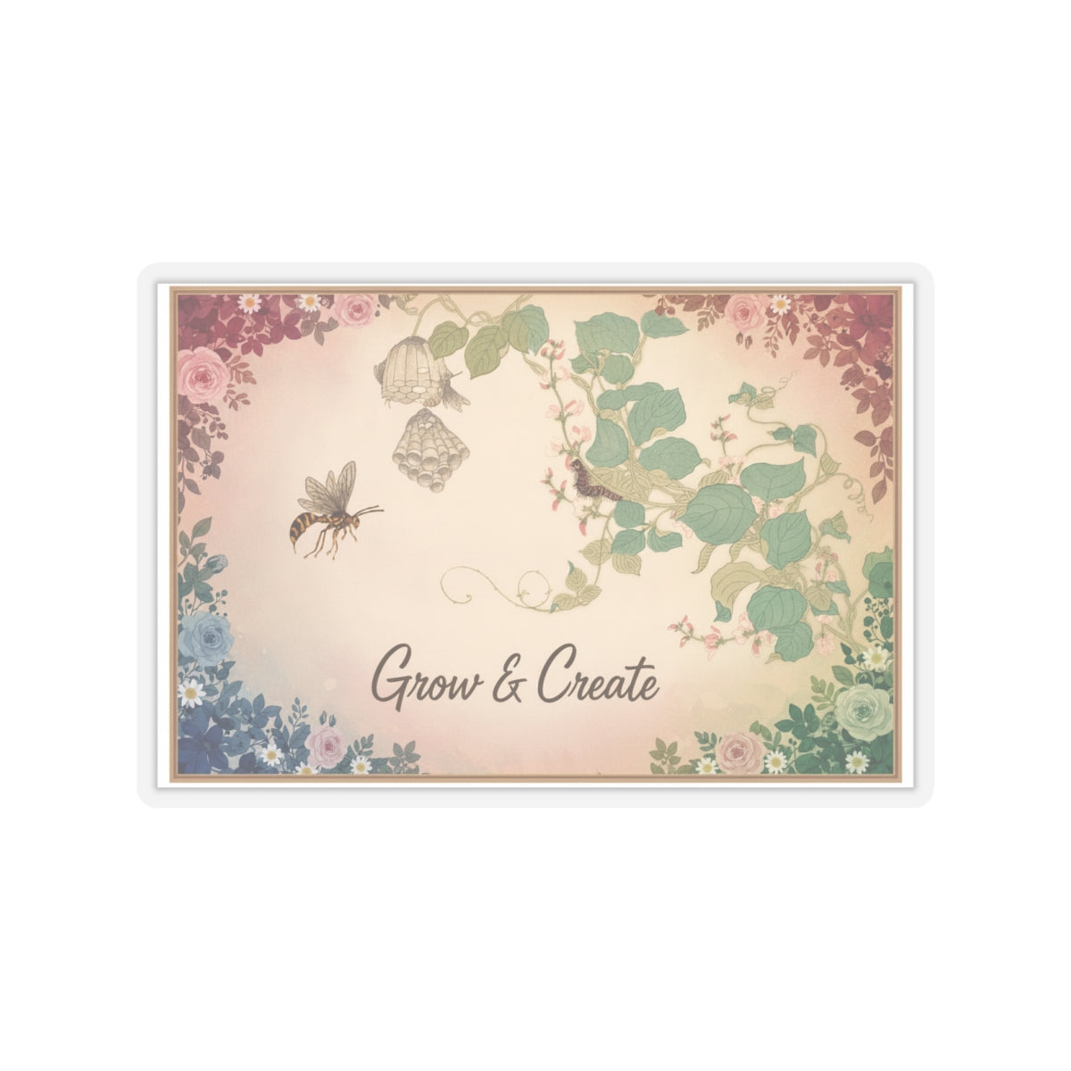 Affirmation kiss-cut sticker — product view 7