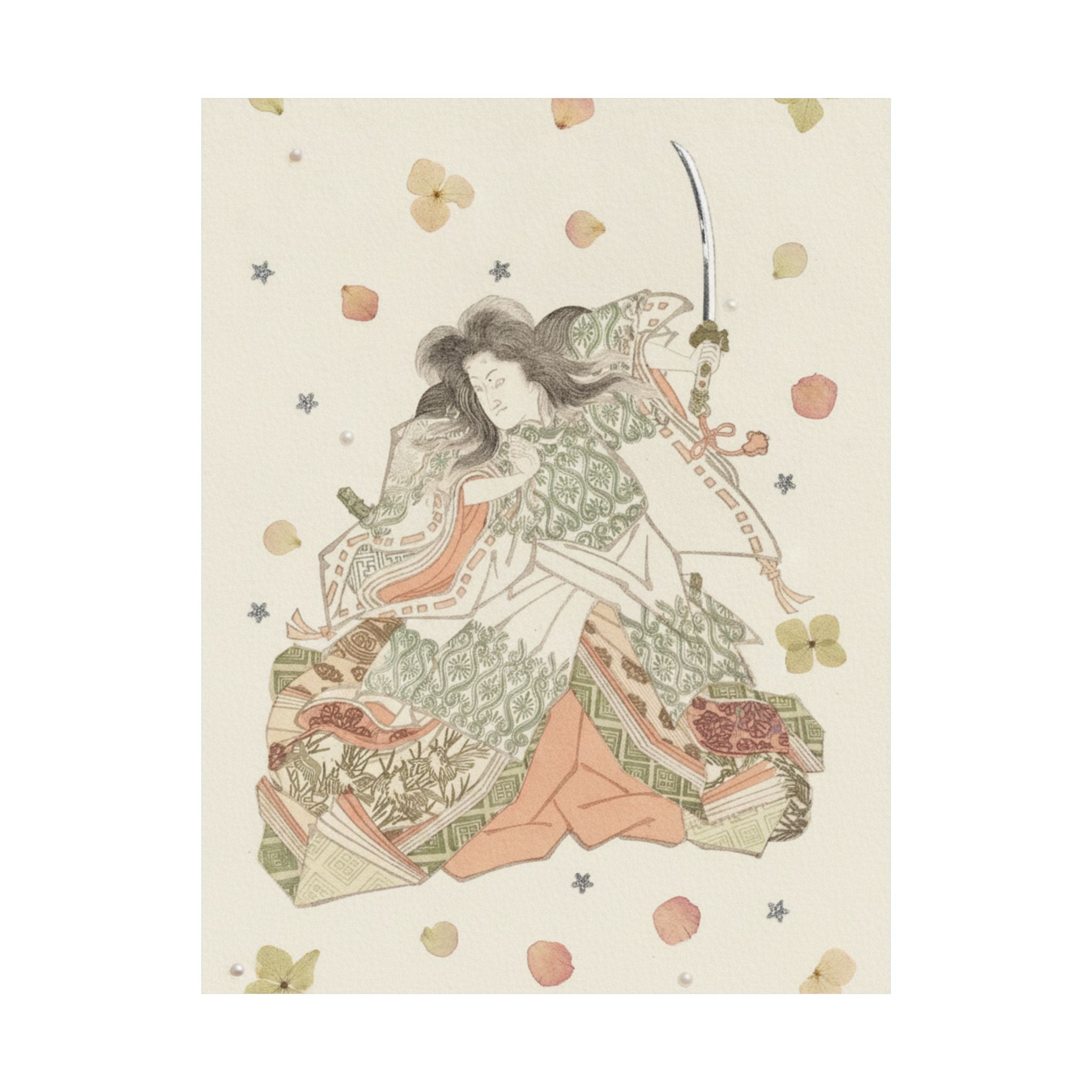 Botanical — Actor As Tokihira — Matte Poster